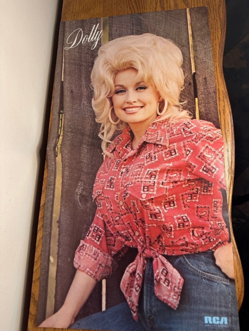 Dolly Parton Vintage Poster RCA Records